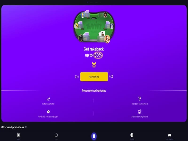 Casino 1win payment options